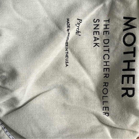 MOTHER The Ditcher Roller SNEAK Psych  jeans size 26 New without label - Picture 3 of 15